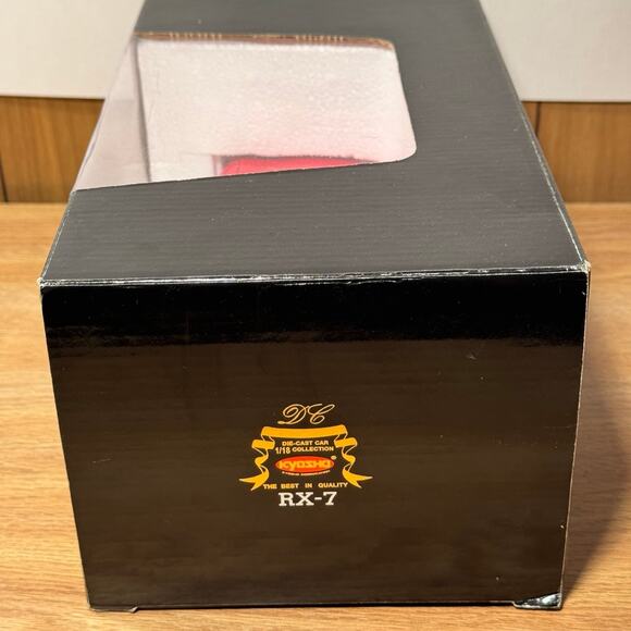 KYOSHO Mazda RX-7 LHD Red 1:18 1/18 Diecast Model No. 08001R NIB Japan - Picture 5 of 12